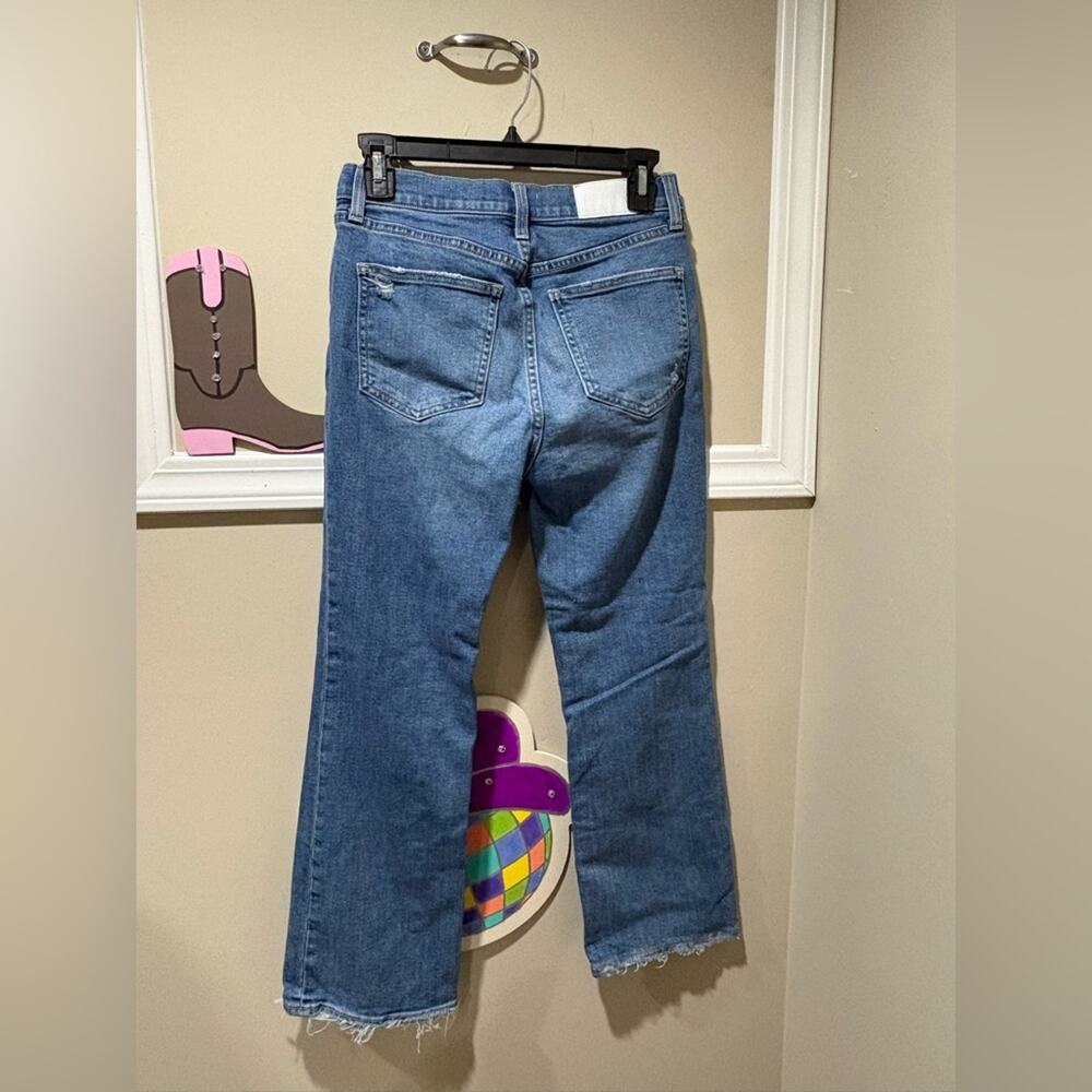 Pistola Blue Distressed Women Jeans - Picture 2 of 4